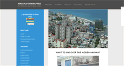 Desktop Screenshot of havana-unwrapped.com